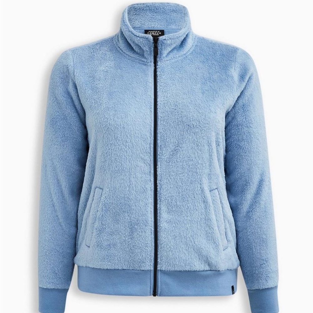 NWT Torrid Faux Fur Active Bomber Jacket, Size 1 (14-16)